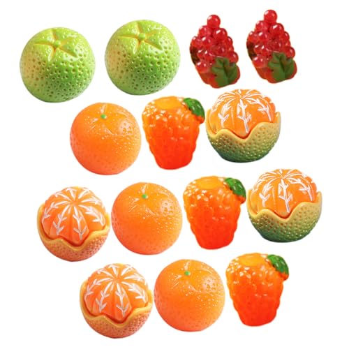 KICHOUSE 20pcs Falsche Fruchtdekoration Hochsimuliertes Obstmodell Kleiner Früchte Ornament Photo Requisite von KICHOUSE