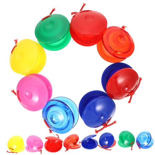KICHOUSE 24 Stück Teiliges Percussion Instrumente Kastagnetten Zufälligen Farben Farbige Rhythmusspielzeuge für Frühkindliche Bildung und Musikspaß Zufällige Farbe Zufällige Farbe KICHOUSE 24 Stück Teiliges Percussion Instrumente Kastagnetten Zufälligen Farben Farbige Rhythmusspielzeuge für Frühkindliche Bildung und Musikspaß Zufällige Farbe Zufällige Farbe von KICHOUSE