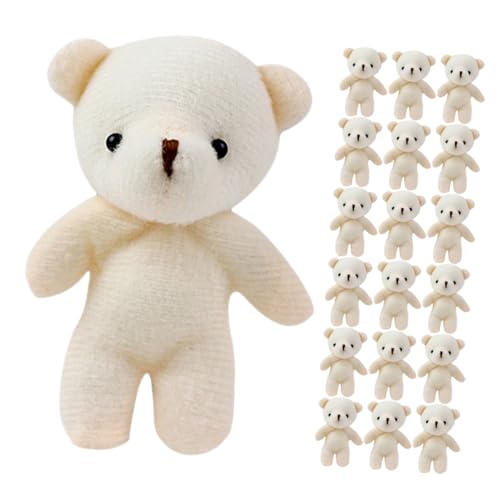 KICHOUSE 24Stücke Anhänger Niedliche Plüschbären Deko für DIY Hochzeiten Geburtstagsfeiern Romantische mit Gefüllt Geschenkidee KICHOUSE 24Stücke Anhänger Niedliche Plüschbären Deko für DIY Hochzeiten Geburtstagsfeiern Romantische mit Gefüllt Geschenkidee von KICHOUSE