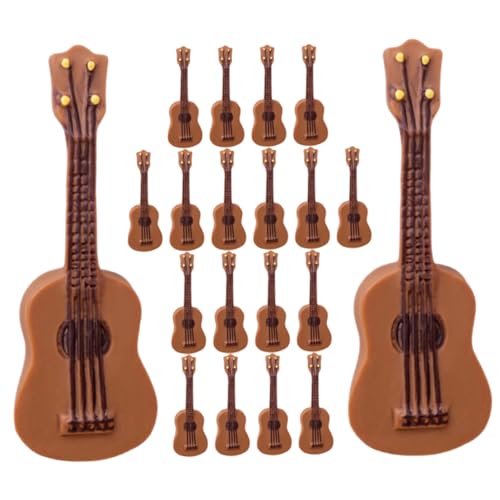 KICHOUSE 25Stücke Gitarrenmodell Kleine Gitarre Requisite Für Puppenhaus Dekoration DIY Instrumentenmodell Realistische Gitarren Für Kreative Wohnkultur KICHOUSE 25Stücke Gitarrenmodell Kleine Gitarre Requisite Für Puppenhaus Dekoration DIY Instrumentenmodell Realistische Gitarren Für Kreative Wohnkultur von KICHOUSE