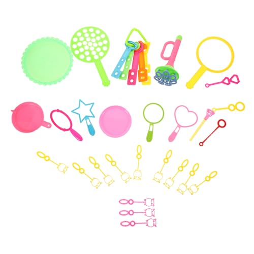 KICHOUSE 26 Stück 1 Set Lustiges Kinderspielzeug Für Seifenblasenstäbe Kinderspielzeug Seifenblasen Wasserspielzeug Kinderspaßzubehör Seifenblasenherstellungsstab von KICHOUSE