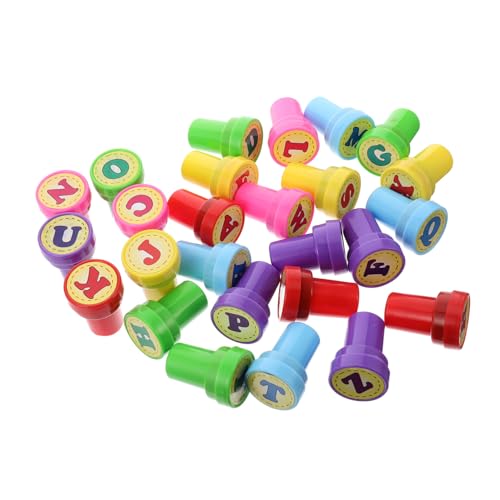 KICHOUSE 26 Stück Briefsiegel selbstfärbende Stempel Siegelstempel Stempelspielzeug mit 26 Buchstaben selbstfärbende 26-Buchstaben-Stempel Kinderstampfer Plastik Violett Zufällige Farbe KICHOUSE 26 Stück Briefsiegel selbstfärbende Stempel Siegelstempel Stempelspielzeug mit 26 Buchstaben selbstfärbende 26-Buchstaben-Stempel Kinderstampfer Plastik Violett Zufällige Farbe von KICHOUSE