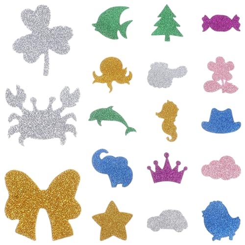 KICHOUSE 28Stücke Teiliges Selbstklebender Cartoon Schaumaufkleber für Handwerk und Deko Vielseitig Einsetzbar für Scrapbooking Schilder und Kreative Projekte KICHOUSE 28Stücke Teiliges Selbstklebender Cartoon Schaumaufkleber für Handwerk und Deko Vielseitig Einsetzbar für Scrapbooking Schilder und Kreative Projekte von KICHOUSE