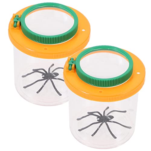 KICHOUSE 2Er-Box Beobachtungsbox für Insekten Bug-Viewer für Insektenset für Kindergartenspielzeug Insektenfangset Beobachtungsset für Insektenbetrachter für Abs KICHOUSE 2Er-Box Beobachtungsbox für Insekten Bug-Viewer für Insektenset für Kindergartenspielzeug Insektenfangset Beobachtungsset für Insektenbetrachter für Abs von KICHOUSE