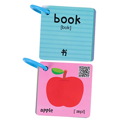 KICHOUSE Bunt Gestaltete Englische Buchstabenkarten Für Kleinkinder Lernkarten Für Den Alltag Lernfunktionen von KICHOUSE