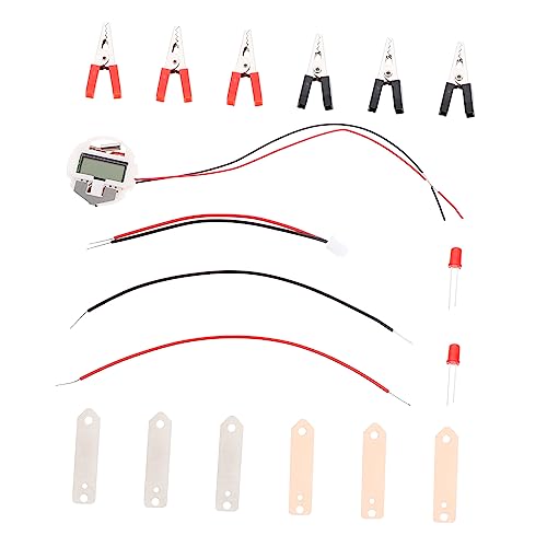 KICHOUSE 2Sätze Obstbatterie Experimentset Für Science Kit Zur Stromerzeugung Mit Früchten Und Kartoffeln Fördert Fantasie Und Praktische Fähigkeiten Für DIY Experimente von KICHOUSE