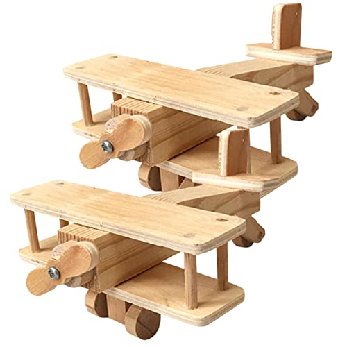 KICHOUSE 2Sätze Teiliges Holzrätsel für DIY Bausatz für Kreative Montage und Sicheres und Lehrreiches Holzspielzeug Fantasie und Hand Auge Koordination KICHOUSE 2Sätze Teiliges Holzrätsel für DIY Bausatz für Kreative Montage und Sicheres und Lehrreiches Holzspielzeug Fantasie und Hand Auge Koordination von KICHOUSE