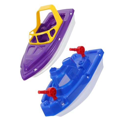KICHOUSE 2Stücke Badeboot Helle Farben Sicheres Design für Badewanne und Strand Unterhaltsame Boot Spielzeuge für Kleinkinder Fördert Kreativität und Motorische KICHOUSE 2Stücke Badeboot Helle Farben Sicheres Design für Badewanne und Strand Unterhaltsame Boot Spielzeuge für Kleinkinder Fördert Kreativität und Motorische von KICHOUSE