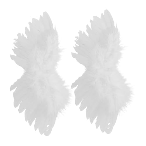 KICHOUSE 2Stücke Cosplay Engel Flügel Für Puppen Puppen Requisiten Engelsflügel Zur Dekoration Für Kreative Bastelprojekte von KICHOUSE
