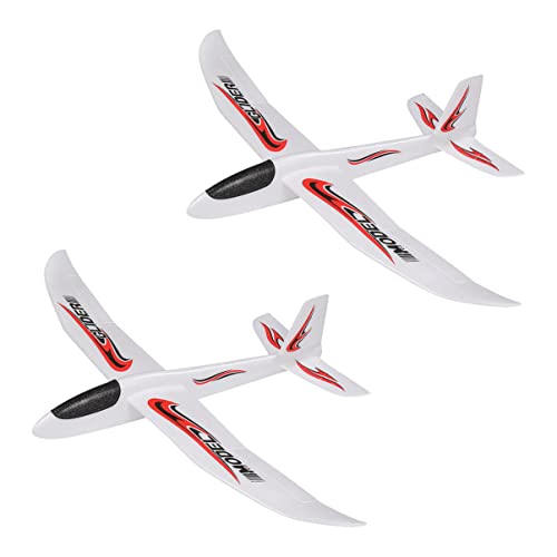KICHOUSE 2Stücke Handwurf Flugzeug Spaßiges Flugzeugspielzeug für Geburtstagsgeschenk für Jungen und Mädchen Perfektes Outdoor für Partys und Freizeit KICHOUSE 2Stücke Handwurf Flugzeug Spaßiges Flugzeugspielzeug für Geburtstagsgeschenk für Jungen und Mädchen Perfektes Outdoor für Partys und Freizeit von KICHOUSE