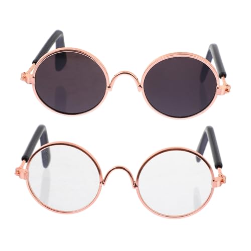 KICHOUSE 2Stücke Mini Sonnenbrillen aus Legierung für Puppen Brillen für Puppen Vielseitiges Bekleidungszubehör für Kreative DIY Dekoration und Fotografie KICHOUSE 2Stücke Mini Sonnenbrillen aus Legierung für Puppen Brillen für Puppen Vielseitiges Bekleidungszubehör für Kreative DIY Dekoration und Fotografie von KICHOUSE
