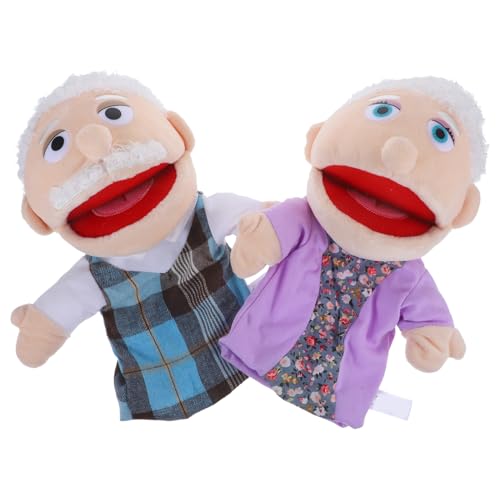 KICHOUSE 2Stücke Realistische Handpuppen für Erwachsene Kreatives Handspielzeug mit Großeltern Design für Interaktive Geschichtenerzählungen und Rollenspiele KICHOUSE 2Stücke Realistische Handpuppen für Erwachsene Kreatives Handspielzeug mit Großeltern Design für Interaktive Geschichtenerzählungen und Rollenspiele von KICHOUSE