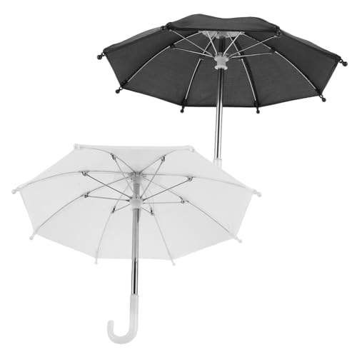KICHOUSE 2Stücke Regenschirm Teiliges Mikroszenen für Puppenhaus und Miniaturspielzeug Stilvolles Accessoire für Kreative Bastelprojekte für Tiny KICHOUSE 2Stücke Regenschirm Teiliges Mikroszenen für Puppenhaus und Miniaturspielzeug Stilvolles Accessoire für Kreative Bastelprojekte für Tiny von KICHOUSE