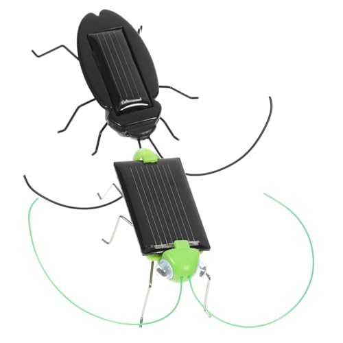 KICHOUSE 2Stücke Simulation von Kakerlake für Lehrspielzeug Energieeffizient und Batteriefrei für Außenbereich von KICHOUSE