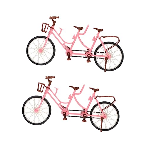 KICHOUSE 2Stücke Sitzer Kinderfahrrad Zubehörset Fahrrad Dekoration Für Puppenhaus Kreatives Fahrzeugspielzeug Für Heimdekoration KICHOUSE 2Stücke Sitzer Kinderfahrrad Zubehörset Fahrrad Dekoration Für Puppenhaus Kreatives Fahrzeugspielzeug Für Heimdekoration von KICHOUSE