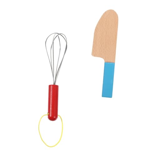 KICHOUSE 2Stücke Teiliges Lernspielzeug Küchenspielzeug Für Blauer Spielmesser Und Schneebesen Für Kreatives Rollenspiel Im Spielhfür Kleinkinder Ab Jahren KICHOUSE 2Stücke Teiliges Lernspielzeug Küchenspielzeug Für Blauer Spielmesser Und Schneebesen Für Kreatives Rollenspiel Im Spielhfür Kleinkinder Ab Jahren von KICHOUSE