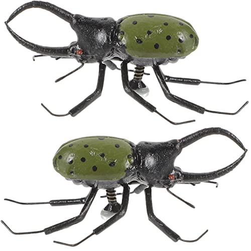 KICHOUSE 2pcs Simulationsinsektenmodell Lebendes Insekt -modellieren Spielzeug Bildungslernspielzeug Realistisches -Modell von KICHOUSE