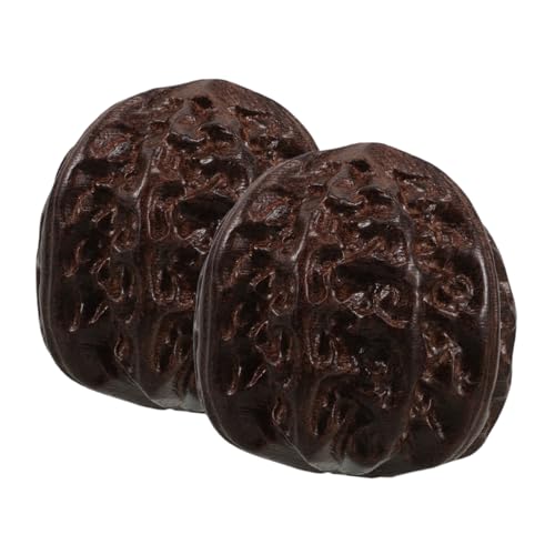KICHOUSE 2pcs Walnuss Ältere Handmassage -bälle Übungshandkugeln Fitness Handball Handmassage Glatte Kleine Kugeln Übungskugeln Massage Bälle KICHOUSE 2pcs Walnuss Ältere Handmassage -bälle Übungshandkugeln Fitness Handball Handmassage Glatte Kleine Kugeln Übungskugeln Massage Bälle von KICHOUSE