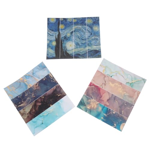 KICHOUSE 3 Blätter Druckentlastungsaufkleber Beruhigende Erwachsene Patch Mentale Kinderaufkleber Stimmungsband Strukturierte Angststreifen Für Jugendliche Touch Sensory Fidget Raue von KICHOUSE