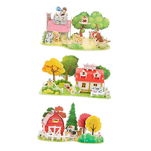 KICHOUSE 3 Sätze Erleuchtungs-Puzzle- kognitive Spielsachen Pädagogisches Puzzlespielzeug Bildungsspielzeug pädagogische Rätsel für Kinderspielzeug 3D-Rätsel Schaum KICHOUSE 3 Sätze Erleuchtungs-Puzzle- kognitive Spielsachen Pädagogisches Puzzlespielzeug Bildungsspielzeug pädagogische Rätsel für Kinderspielzeug 3D-Rätsel Schaum von KICHOUSE