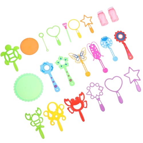 KICHOUSE 3 Sets Blase Werkzeug Blasen Party Kleinkind Zauberstab Maker Outdoor Blase Machen Kunststoff KICHOUSE 3 Sets Blase Werkzeug Blasen Party Kleinkind Zauberstab Maker Outdoor Blase Machen Kunststoff von KICHOUSE