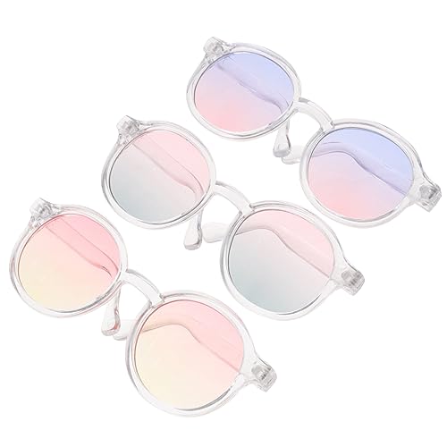 KICHOUSE 3 Stück 6 Punkte Puppenbrille klare Gläser transparente Gläser Babypuppe puppenkleidung Puppen Kleidung schnapsgläser Puppensonnenbrille aus Plastik Puppenbrillen aus Plastik KICHOUSE 3 Stück 6 Punkte Puppenbrille klare Gläser transparente Gläser Babypuppe puppenkleidung Puppen Kleidung schnapsgläser Puppensonnenbrille aus Plastik Puppenbrillen aus Plastik von KICHOUSE