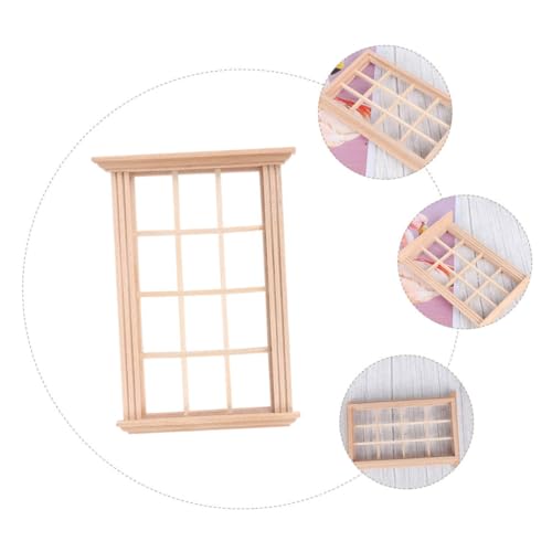 KICHOUSE 3 Stück Dekoration für Puppenhaus Langlebig und Handgefertigt als Fenster Deko für Mini Häuser KICHOUSE 3 Stück Dekoration für Puppenhaus Langlebig und Handgefertigt als Fenster Deko für Mini Häuser von KICHOUSE