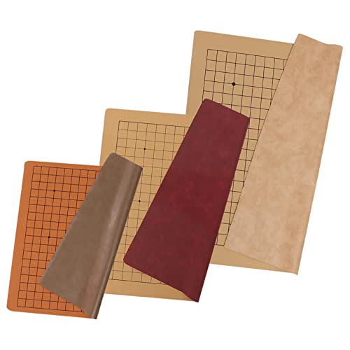KICHOUSE 3 Stück Gehen Sie an Bord Planke Spiel gehen Makramee-Brett brettspiele gesellschaftsspiele für pädagogisches Schachbrett für Schachbrett Leder KICHOUSE 3 Stück Gehen Sie an Bord Planke Spiel gehen Makramee-Brett brettspiele gesellschaftsspiele für pädagogisches Schachbrett für Schachbrett Leder von KICHOUSE