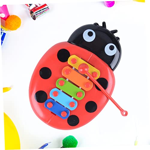 KICHOUSE 3 Stück Kindermusikinstrument musikalische spielzeuge für Babies musikspielzeug Percussion Instrument Hand Tapping Toy Hand klopft Klavier, die Klavier klopfen rot von KICHOUSE