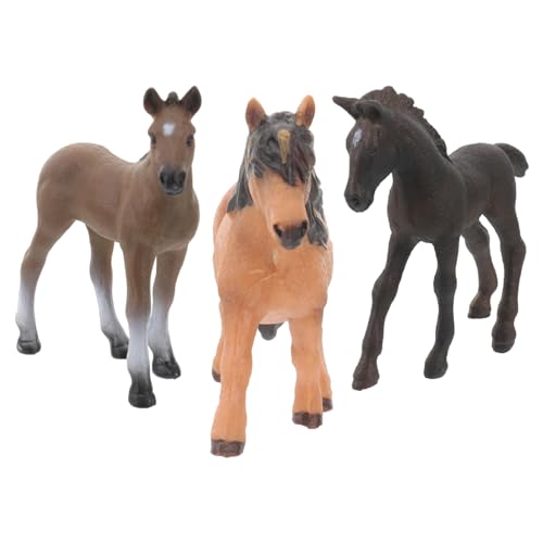 KICHOUSE 3 Stück Pferdemodell hühner spielsachen für spielzeugpferd Pferde Figuren spielsachen Pferde-Figuren Unterrichtsmodelle Desktop -Verzierungen Plastik Black KICHOUSE 3 Stück Pferdemodell hühner spielsachen für spielzeugpferd Pferde Figuren spielsachen Pferde-Figuren Unterrichtsmodelle Desktop -Verzierungen Plastik Black von KICHOUSE