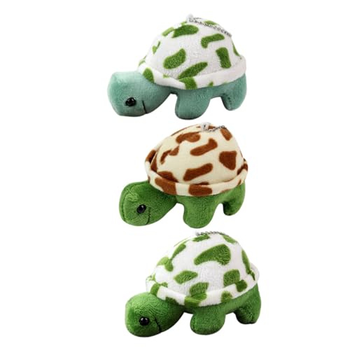 KICHOUSE 3 Stück Plüschspielzeugschildkröte Gefüllte Schildkrötenanhänger Kuscheltier Schlüsselanhänger Ausgestopfte Schildkrötenpuppe Flauschiger Schlüsselanhänger Stoff KICHOUSE 3 Stück Plüschspielzeugschildkröte Gefüllte Schildkrötenanhänger Kuscheltier Schlüsselanhänger Ausgestopfte Schildkrötenpuppe Flauschiger Schlüsselanhänger Stoff von KICHOUSE
