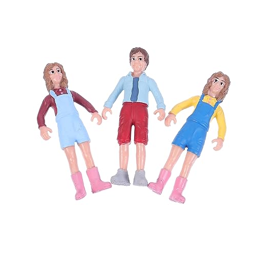 KICHOUSE 3-teiliges Landschafts-ständer-rollenspielspielzeug Aus PVC Für Jungen Und Mädchen von KICHOUSE