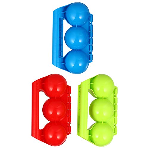 KICHOUSE 3 Stück Schneeball-Clip Schneeballhersteller Winterschneekugelklemme Plastik Zufällige Farbe KICHOUSE 3 Stück Schneeball-Clip Schneeballhersteller Winterschneekugelklemme Plastik Zufällige Farbe von KICHOUSE