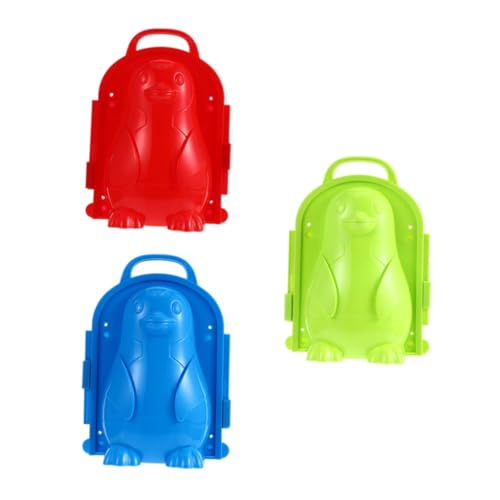 KICHOUSE 3 Stück Schneeball- Schneespielzeug Penguin -Schneeform Schneeklammerspielzeug Schneeball-Clip- Winter Schnee Plastik Zufällige Farbe KICHOUSE 3 Stück Schneeball- Schneespielzeug Penguin -Schneeform Schneeklammerspielzeug Schneeball-Clip- Winter Schnee Plastik Zufällige Farbe von KICHOUSE