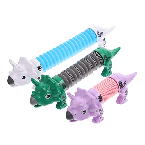 KICHOUSE 3 Stück Teleskop-Dinosaurier- Simulations-Dinosaurier- Dinosaurier Kognitives Dinosaurier-Modell Für Mini- Plastik KICHOUSE 3 Stück Teleskop-Dinosaurier- Simulations-Dinosaurier- Dinosaurier Kognitives Dinosaurier-Modell Für Mini- Plastik von KICHOUSE