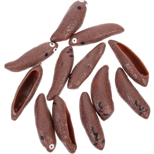 KICHOUSE 30 Stücke Gefälschte Poop Finger Spielzeug Lustiges Streichspielzeug für Kinder Elastisches Spielzeug für Partys Neuheit von KICHOUSE