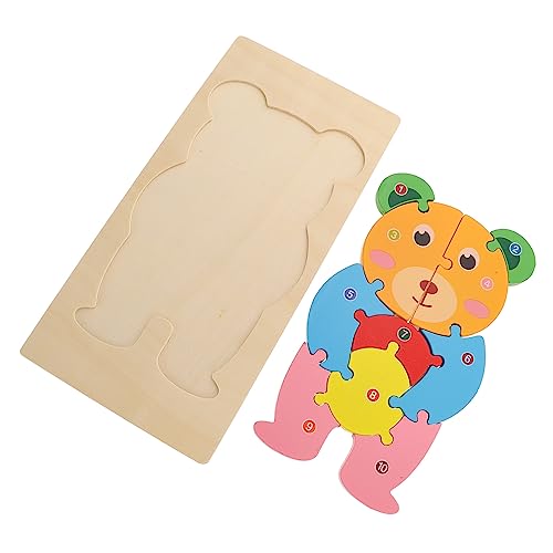 KICHOUSE 3D -Puzzlespielzeug Kleinkind Rätsel sicherheitsleine tierpuzzle Ostergeschenk für ostergeschenke osterpresente Holzspielzeug für Puzzle zum frühen Lernen hölzern KICHOUSE 3D -Puzzlespielzeug Kleinkind Rätsel sicherheitsleine tierpuzzle Ostergeschenk für ostergeschenke osterpresente Holzspielzeug für Puzzle zum frühen Lernen hölzern von KICHOUSE