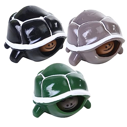 KICHOUSE 3Stücke Quetschspielzeug Schildkröten Kawaii Stressabbau Für Druckentlastung Und Kunststoffmaterial Für Geburtstagsgeschenke Und Kinderpartys von KICHOUSE