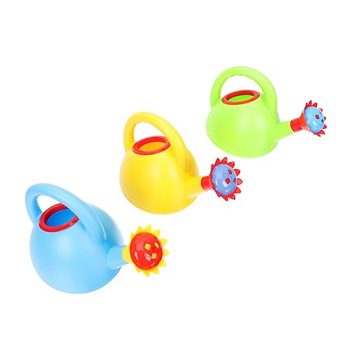 KICHOUSE 3Stücke Teiliges Kunststoff Gießkanalspielzeug für Lustiges Badespielzeug mit Wassersäule für Junge Mädchen für Jungen und Fördert Macht Gießen von KICHOUSE