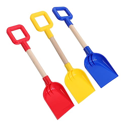 KICHOUSE 3Stücke Teiliges Sandspielzeug für Lustige Gartenschaufel mit Holzgriff für Strand Park und Gartenaktivitäten Langlebig und Sicher KICHOUSE 3Stücke Teiliges Sandspielzeug für Lustige Gartenschaufel mit Holzgriff für Strand Park und Gartenaktivitäten Langlebig und Sicher von KICHOUSE