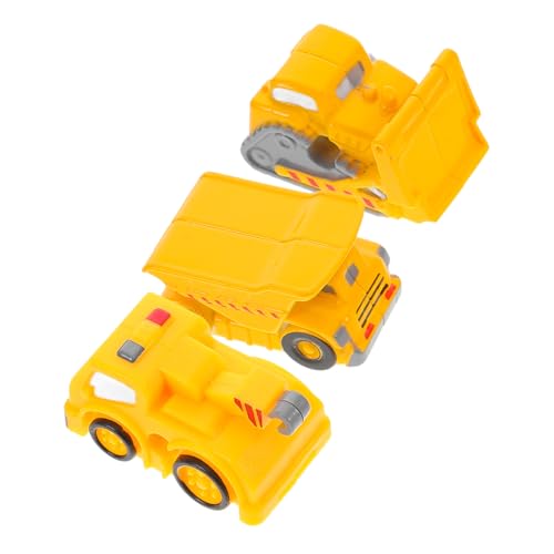 KICHOUSE 3Stücke Teiliges Spielzeugauto Set für Minitraktor Spielzeugbagger Betonmischer Lernspielzeug für Motorische Fähigkeiten Kreatives für Kleine Bauherren KICHOUSE 3Stücke Teiliges Spielzeugauto Set für Minitraktor Spielzeugbagger Betonmischer Lernspielzeug für Motorische Fähigkeiten Kreatives für Kleine Bauherren von KICHOUSE