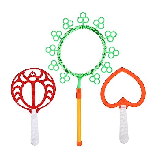 KICHOUSE 3er Set Bubble-Stick- Große Blasenstäbe Zum Blasenmachen Seifenblasen Big Bubble Zauberstab Bubble-Stick- Blasenblasstab Blasenmacher Plastik KICHOUSE 3er Set Bubble-Stick- Große Blasenstäbe Zum Blasenmachen Seifenblasen Big Bubble Zauberstab Bubble-Stick- Blasenblasstab Blasenmacher Plastik von KICHOUSE