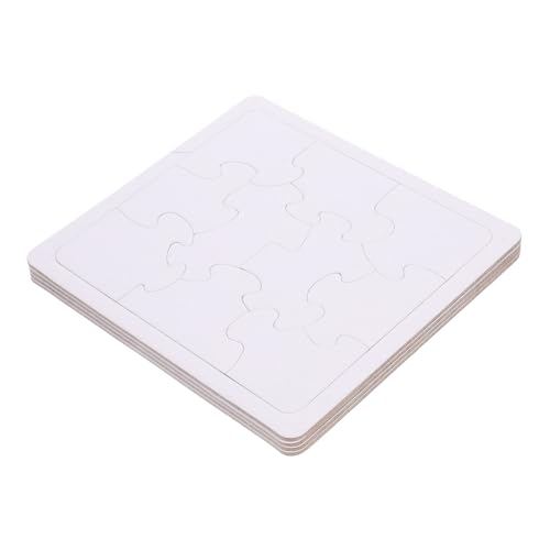 KICHOUSE 4 Blätter Leere Puzzleteile zum Bemalen DIY Puzzles für Kreatives Bastelspielzeug Großzügige Fläche für Zeichnungen Fördert Kreativität und Künstlerischen Ausdruck KICHOUSE 4 Blätter Leere Puzzleteile zum Bemalen DIY Puzzles für Kreatives Bastelspielzeug Großzügige Fläche für Zeichnungen Fördert Kreativität und Künstlerischen Ausdruck von KICHOUSE