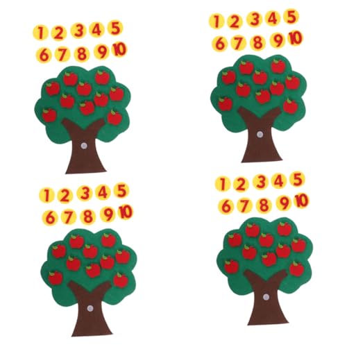 KICHOUSE 4 Sätze Feltspielzeug für Kindergarten Teiliges Mathe Puzzle mit für Vorschulkinder Kreatives Lernspielzeug Zählen und Mathe Aktivitäten KICHOUSE 4 Sätze Feltspielzeug für Kindergarten Teiliges Mathe Puzzle mit für Vorschulkinder Kreatives Lernspielzeug Zählen und Mathe Aktivitäten von KICHOUSE