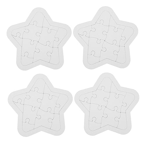 KICHOUSE 4 Sätze Puzzle Rätsel malen Leere Rätsel zum Zeichnen Mini-Spielzeug Leere Rätsel zum Basteln The Children bastelsets für Kinder Gekritzelbrett zeichnen Malmaterialien Papier KICHOUSE 4 Sätze Puzzle Rätsel malen Leere Rätsel zum Zeichnen Mini-Spielzeug Leere Rätsel zum Basteln The Children bastelsets für Kinder Gekritzelbrett zeichnen Malmaterialien Papier von KICHOUSE