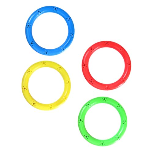 KICHOUSE 4 Stück Armband Handrassel Handrasseln Ring Sportspielzeug Rasselring Gymnastik-tanzstütze Übungszubehör Rassel Rasselschüttler Trainingsgeräte Ring Rassel Abs von KICHOUSE