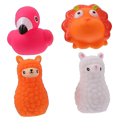 KICHOUSE 4 Stück Bade -Flash - Dusche Duschspielzeug schwimmendes -Badespielzeug pädagogisches für Babys Vinyl KICHOUSE 4 Stück Bade -Flash - Dusche Duschspielzeug schwimmendes -Badespielzeug pädagogisches für Babys Vinyl von KICHOUSE