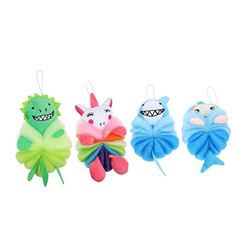 KICHOUSE 4 Stück Cartoon Badekugeln Duschschrubber Bade Duschbälle Für Süße Reinigungsbade Reibe Duschbälle Badebälle Duschbälle Duschschaumbälle Cartoon Duschbälle Oder KICHOUSE 4 Stück Cartoon Badekugeln Duschschrubber Bade Duschbälle Für Süße Reinigungsbade Reibe Duschbälle Badebälle Duschbälle Duschschaumbälle Cartoon Duschbälle Oder von KICHOUSE