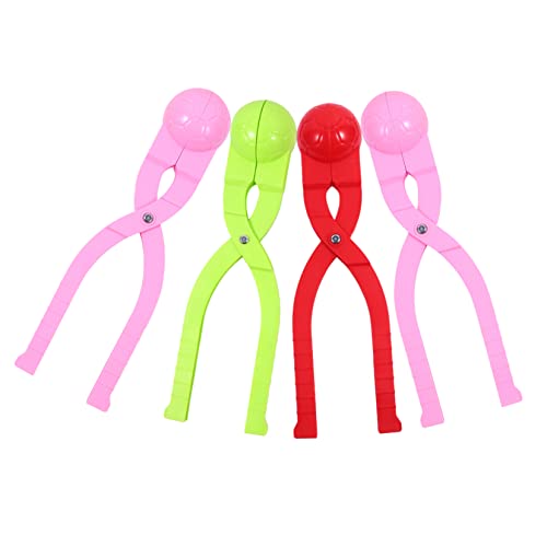 KICHOUSE 4 Stück Clip Winter Maker Lustige Maker Entzückende Maker Fußballförmige Formen Modische Schnee Und Interessante Formen Aus Kunststoff KICHOUSE 4 Stück Clip Winter Maker Lustige Maker Entzückende Maker Fußballförmige Formen Modische Schnee Und Interessante Formen Aus Kunststoff von KICHOUSE