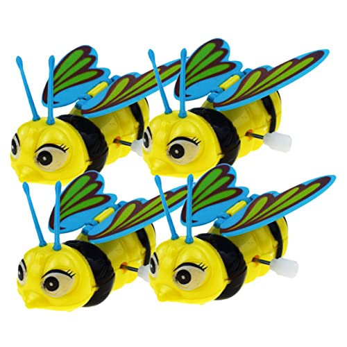 KICHOUSE 4 Stück Clockwork Bumblee - Jungs sensorisches Kinderspielzeug Frühlingsspielzeug Aufziehspielzeug Sortiert kleine Spielsachen Modell Bienenmodell Abs KICHOUSE 4 Stück Clockwork Bumblee - Jungs sensorisches Kinderspielzeug Frühlingsspielzeug Aufziehspielzeug Sortiert kleine Spielsachen Modell Bienenmodell Abs von KICHOUSE